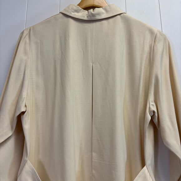 Vintage Brownstone Studio New York Womens Old Money Minimalist Midi Dress Size 8 - Picture 9 of 9